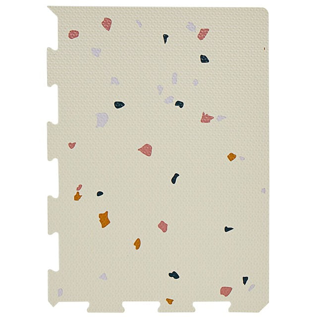 3 Sprouts Baby & Kids EVA Foam Puzzle Mat - Terrazzo Cream