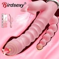 thumbnail image 2 of 3 en 1 Dildo Rabbit Vibrator Impermeable USB Magnético Recargable Anal Clit Vibrador Juguetes sexuales para mujeres Parejas Sex Shop Tan Jianjun unisex, 2 of 2