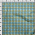 thumbnail image 3 of oneOone Viscose Jersey Fabric Swirl Ikat Printed Craft Fabric BTY 60 Inch Wide, 3 of 5