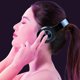 thumbnail image 4 of Foldable BT 5.0 Headset Wireless&Wired Headset with Breathing Light Support TF Card Playing Stretchable Headband, Black&Red, 4 of 5