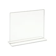 8 1/2 in. H x 11 in. W Acrylic Double-Sided Counter Top Sign Holder (Pack of 24)