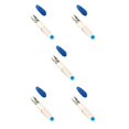 thumbnail image 3 of Matsuzay Tijeras de tela en forma de U Prácticas Tijeras multicolores de bricolaje Tijeras de hilo Azul Azul 5piezas, 3 of 6