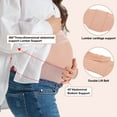 thumbnail image 2 of Unique Bargains Pregnancy Belly Band for Pregnant Women Breathable Maternity Belt Adjustable Pregnancy Belly Support Band Large Pink, 2 of 7
