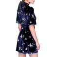 thumbnail image 2 of Free People Robe Mini pour Femme « Be My Baby », Bleu, 12, 2 of 7