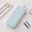 Blue, variant on Soft Silicone Quilted Grids Zipper Pencil Case, Durable and Flexible Storage Pouch for Pens and Stationery, Lightweight and Easy to Clean for Office, Travel, and Daily Organization