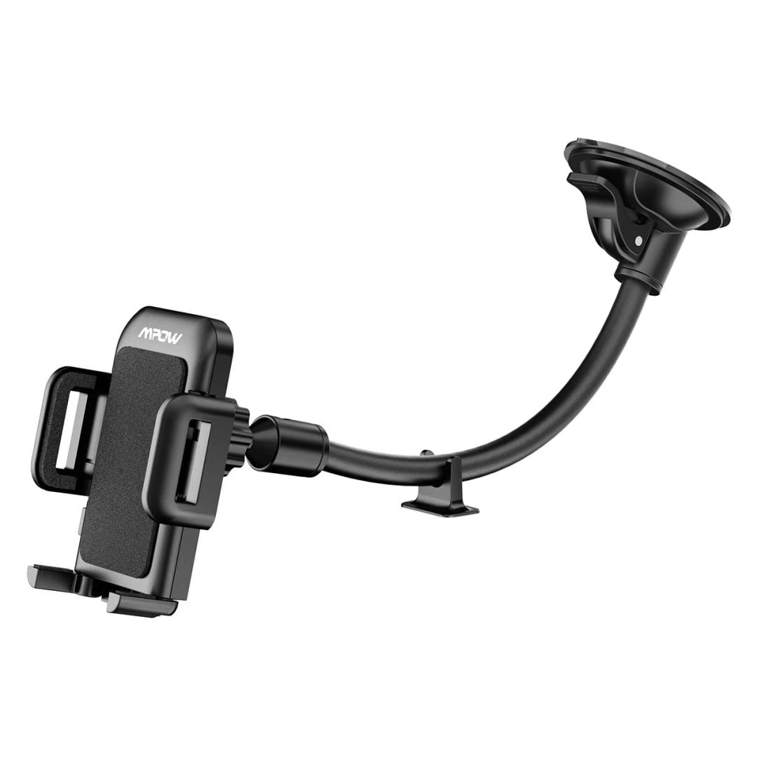 Mpow 360° Mount Holder Car Windshield Stand For Mobile phone GPS iPhone Samsung