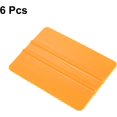 thumbnail image 3 of HARFINGTON 6pcs Vinyl Squeegee, Vinyl Wrap Decal Squeegee Tool, 4-Inch Car Vinyl Film Scraper Plastic Squeegee for Car Wrap, Sign Making, Window, Yellow, Rectangle, 3 of 7