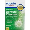 Equate Double Action Denture Cleanser