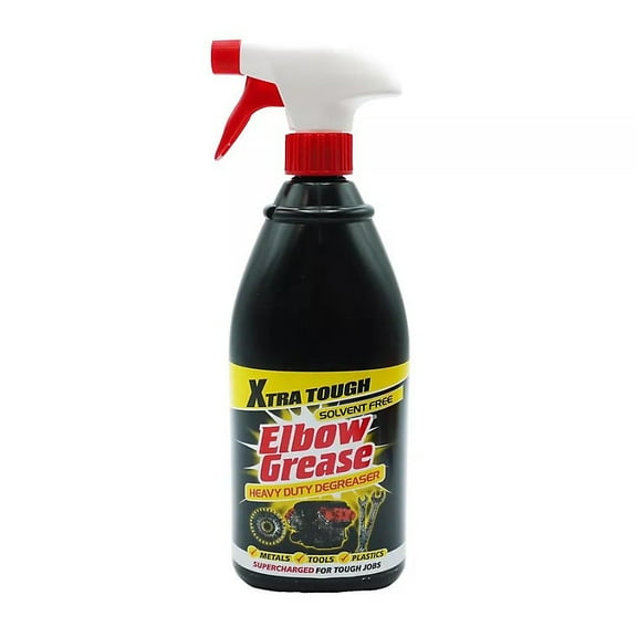 Elbow Grease Xtra Tough Heavy Duty Degreaser - Super Strength Cleaner for Metals, Tools, and Plastics - Solvent Free