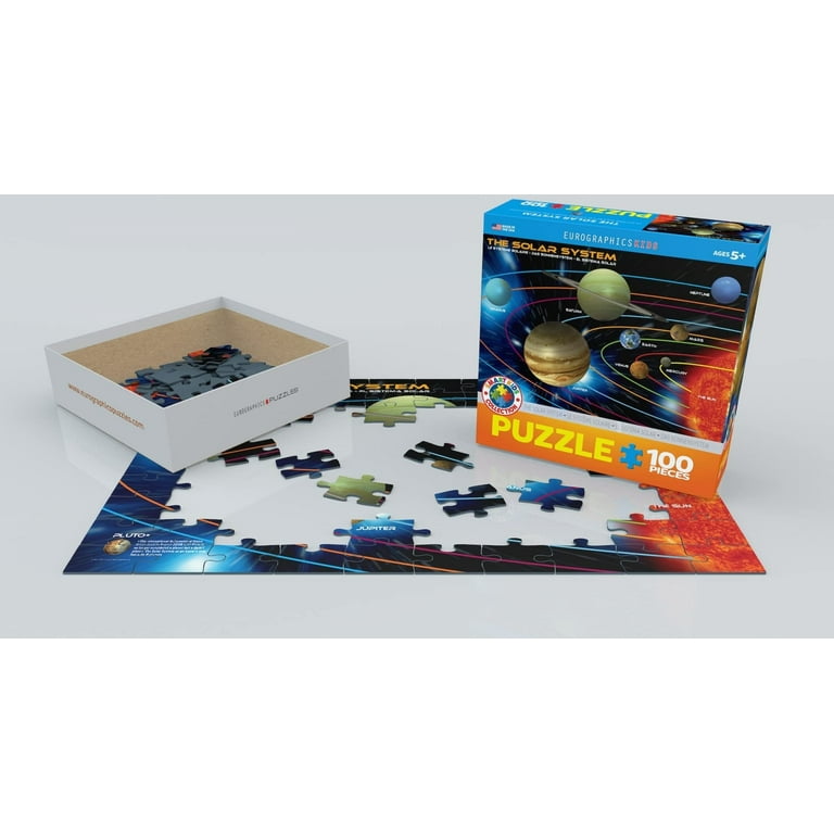 The Polar Express Glow Puzzle -- 100 Pieces