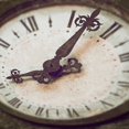 thumbnail image 2 of Blaustein, Alan 26x26 White Modern Wood Framed Museum Art Print Titled - il Grande Orologio Color, 2 of 4