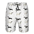thumbnail image 3 of Fotbe Dachshund Dog Trajes de Baño Estampados para Hombre, Shorts de Verano de Secado Rápido, Ropa de Playa, Bañadores-X-Large, 3 of 6