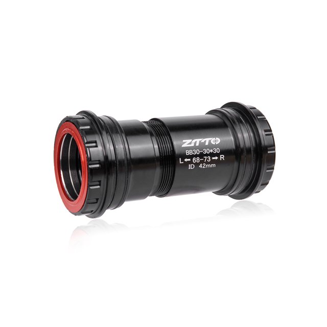 Greeniant ZTTO Soporte inferior Durabilidad Material premium Cerámica CNC Negro Eje de bloqueo de rosca Sellado Whorl Cambio directo para Ciclismo Greeniant OD002972-00B