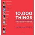 thumbnail image 1 of Pre-Owned 10,000 Things You Need to Know: The Big Book of Lists (Hardcover) 0789334070 9780789334077, 1 of 1