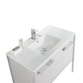 thumbnail image 3 of Fine Fixtures  Oakville Bathroom Vanity  with White Ceramic Sink Mild Grey Oak - Chrome Hardware 42 Inch, 3 of 8