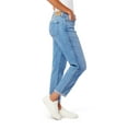 thumbnail image 3 of Levi Strauss Signature Women's Mid Rise Slim Fit Boyfriend Jeans, Sizes 0-22, 3 of 6