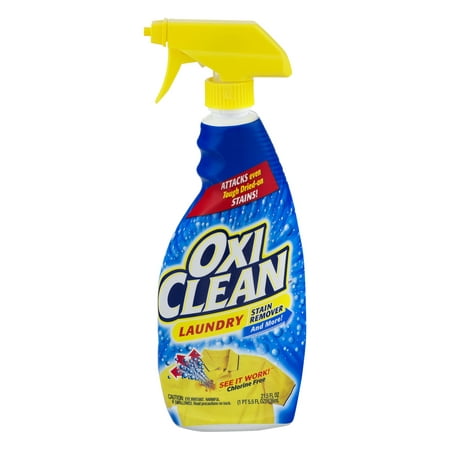 OxiClean Laundry Stain Remover Spray, 21.5 oz. (Best Commercial Stain Remover)