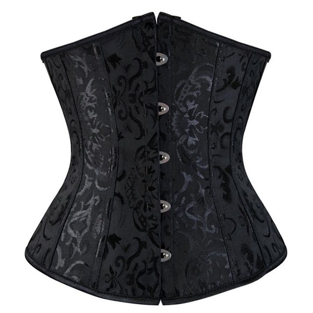 Shapewear Corsé Top Mujeres Bustier Barriga Trimmer Underbust Cuerpo Shaper Traje Adelgazar Negro Blanco Royal Court Cortopangjing