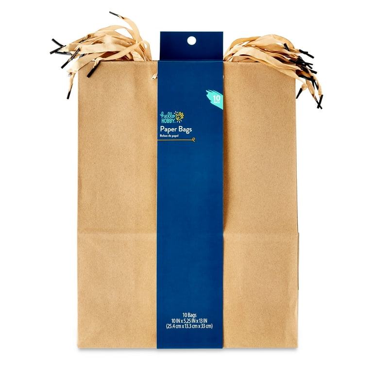 Hello Hobby X-Large Kraft Paper Bags, 10" x 13", 10 Count photo 6
