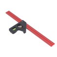 thumbnail image 5 of Adjustable Sliding Ruler Precise Aluminum Alloy 90 45 Degree Combination Angles Ruler for Accurate Measurements, 5 of 5