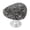 glossy black, variant on Heart Shape Decorative Ignition Button Cover for Car Push Start, Scratch Easy Install