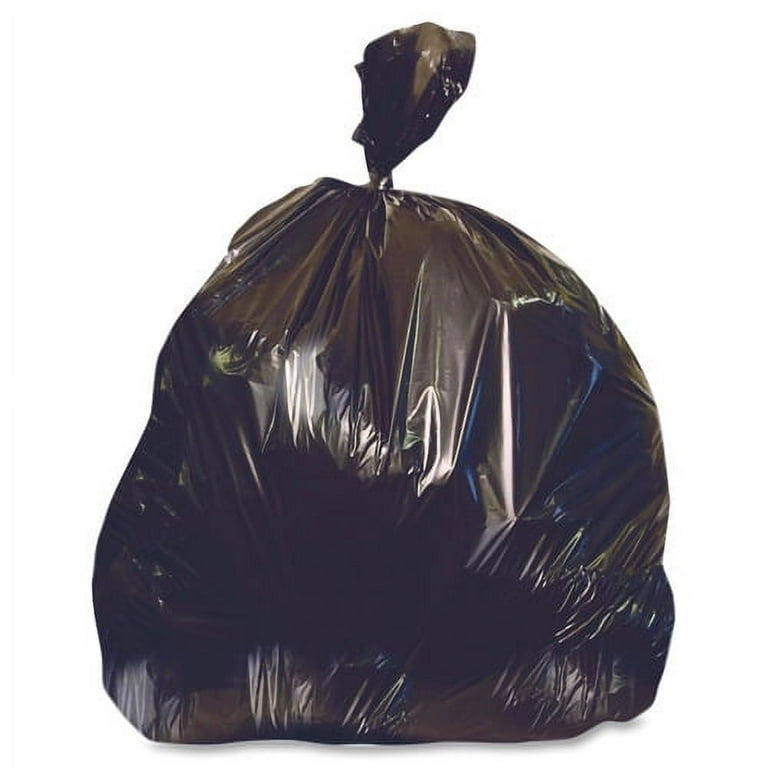 33 Gallon Garbage Bags Xtra Heavy Duty Liners - Black, 23X10X39 up to 100/Cs