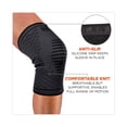 thumbnail image 6 of ProFlex 601 Knee Compression Sleeve, Large, Black, Ships in 1-3 Business Days | Bundle of 2 Each, 6 of 10