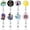 C, variant on 8 PC Funny Cute Badge Reel Holder Retractable ID Card Tag Clip for Nurse Nurses Teacher Medical Assistant RN School Student Office Work Employee | This is Fine Dog Accessories Gifts