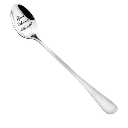 

Haykey Kitchen Gadgets Stainless Steel Milk Coffee Spoons Dessert Ice Cream Fruit Spoon Teaspoon Accessories Kitchen Utensils Set