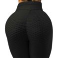 thumbnail image 5 of Leggings Pants Anti-Cellulite Yoga Women Fitness Solid Butt Lift Gym Elastic yZC, 5 of 5