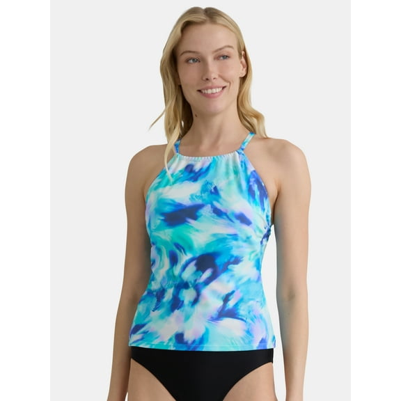 Time and Tru Women's and Women's Plus Tankini Top, Sizes S - 2X