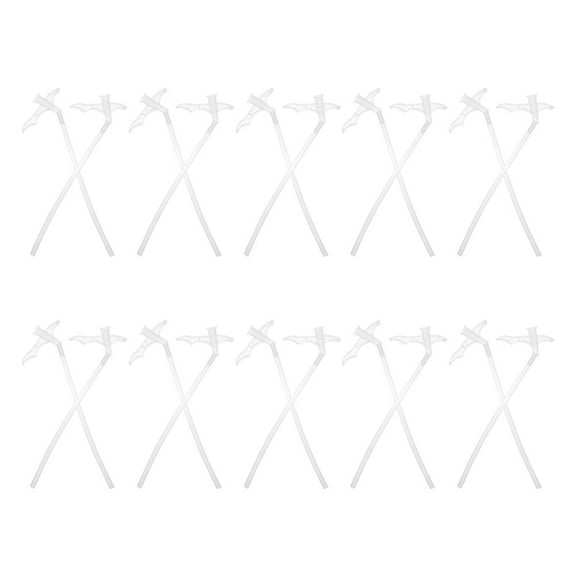Masteelf 50 PCS Trigger and Tube Assembly for Foam Spray Nozzle Tips White