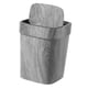 thumbnail image 4 of Cubo de basura estilo granja con anillos de presión para baño, oficina y sala de estar. L con tapa, 4 of 9