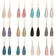 thumbnail image 3 of Pendientes europeos y americanos de moda, sencillos, de resina, con forma de diente de cristal, con personalidad, dulces y largos pendientes de gota de agua, 3 of 6