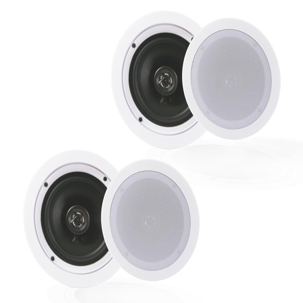 PYLE PDIC1651RD 5.25" InWall / InCeiling Speakers, 2Way Flush