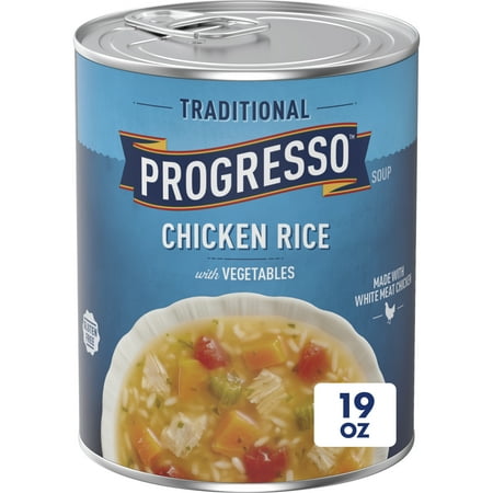 UPC 041196010008 product image for Progresso Traditional  Chicken Rice with Vegetables Canned Soup  19 oz. | upcitemdb.com