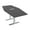Asian Night w/Silver Base with Electric, variant on 6 Person Hexagon Conference Table With Metal T-Bases Electric Module