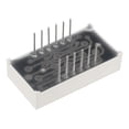 thumbnail image 4 of Unique Bargains Cathode Commune 12 Broches 3 Bits 1.18 x 0.63 x 0.28 Pouces 0.4 Pieds Affichage LED Rouge 2 Pcs, 4 of 6