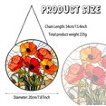 thumbnail image 2 of Captador de sol para colgar en vitral, California Poppy, 2 of 8