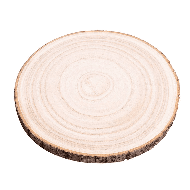  Wood Slices 6 Pcs Wood Rounds 10-12 Inch Large Wood Slices for  Centerpieces/Table/Décor/Wedding/Party/Crafts/Art/DIY Projects