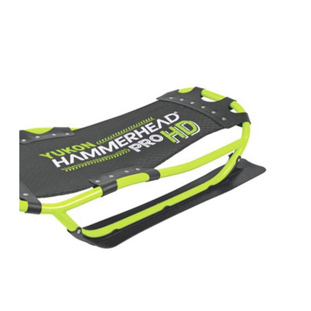 Yukon Charlie S Heavy Duty Durable Steerable Hammerhead Pro Hd Snow Sled Green Walmart Canada Yukon Charlie S Heavy Duty Durable Steerable Hammerhead Pro Hd Snow Sled Green Walmart Canada