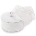thumbnail image 2 of Ribbon Traditions Peace Dove Ruban Filaire 2 1/2 Pouces par 25 Verges - Blanc, 2 of 4