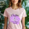 thumbnail image 5 of Coffee Because Sleep Is Overrated Skeleton Funny Graphic Unisex T-Shirt, CarolinaBlue, Size L, 5 of 6