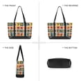 thumbnail image 6 of FORMRS Canvas Laptop Tote Bag for Women with 15.6" Computer Compartments Shoulder Handbag, Jungle Stamp, 6 of 7