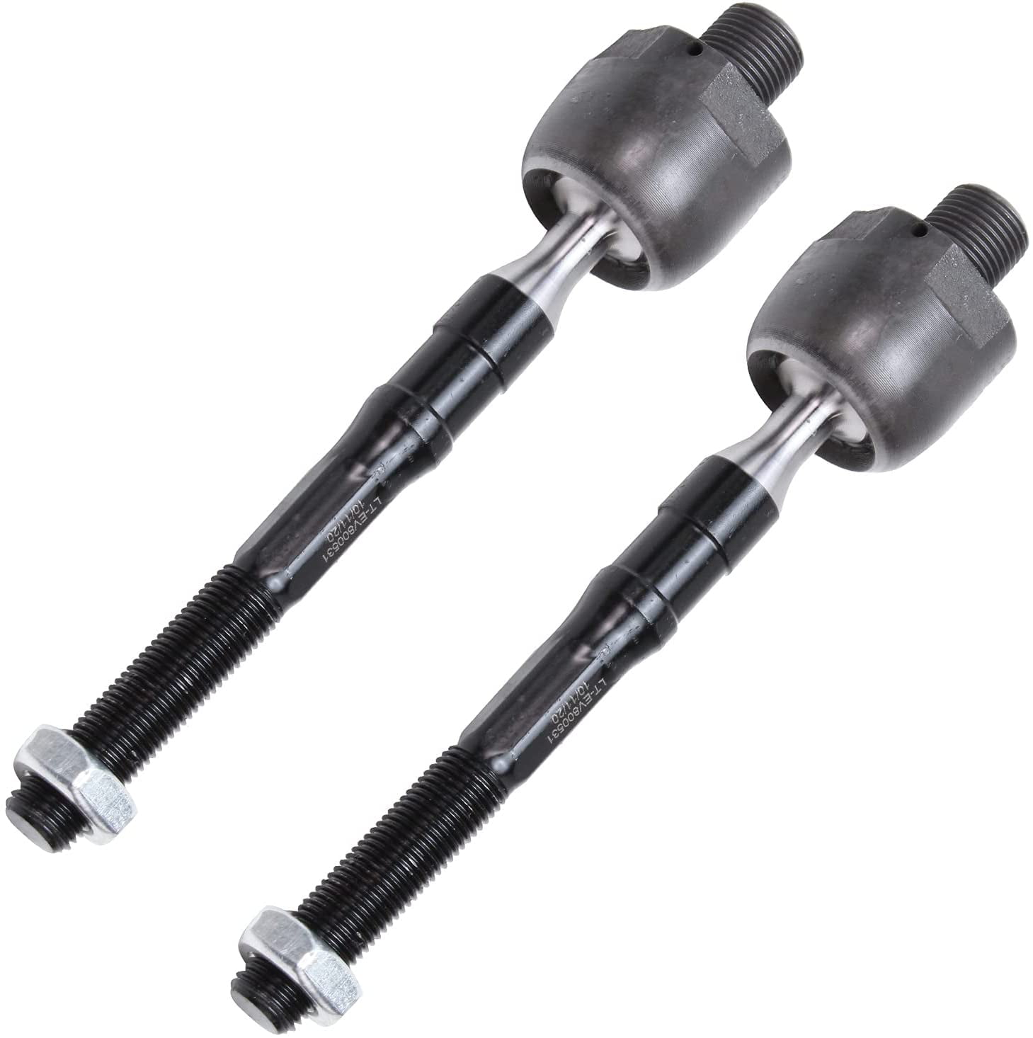 Detroit Axle - 6PC Front Upper Ball Joints, Inner Outer Tie Rods for 2006-2012 Ford Fusion - [2007-2012 Lincoln MKZ] - 2006 Lincoln Zephyr - [2006-2009 Mercury Milan]