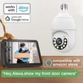 thumbnail image 2 of Cámara IP de Seguridad WiFi con Bombilla de Luz de 5G y Cámara de 3MP a Prueba de Agua con Base E27, 2 of 3