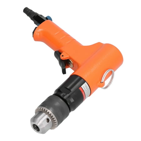 

Octpeak Pneumatic Air Drill CW And CCW Pneumatic Drill Tool 1/2in Pneumatic Air Drill CW CCW 13mm Hole Drilling Tool Japanese Joint 900rpm KV‑5113B
