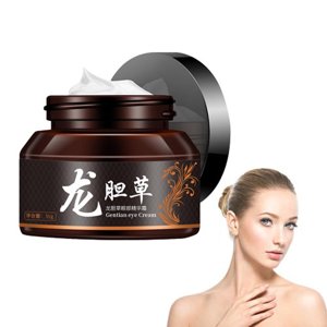 QunYou Gentian Eye Cream 35g Gentian Eye Cream Wrinkle Firming Fade Fine Lines Eye Cream
