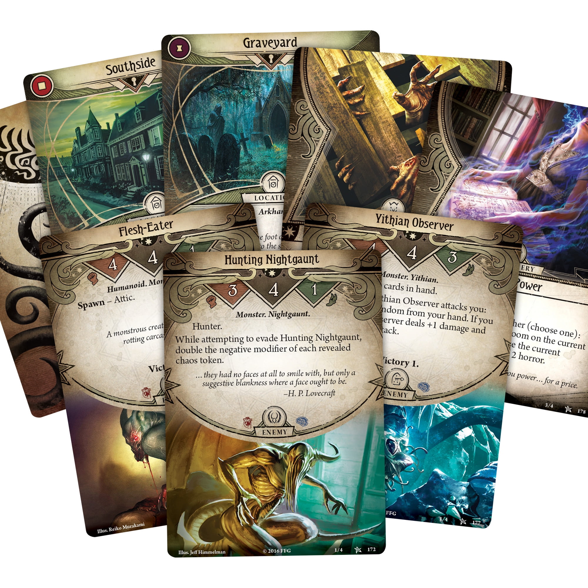 Arkham cards