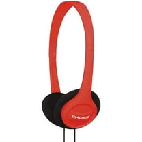 Koss KPH7 On-Ear Headphones, Red